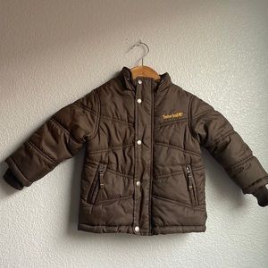 Timberland Brown Toddler Puffer Jacket